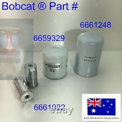 Hydraulic Engine Oil Filter Service Kit fits Bobcat 6659329 6667352 6661248 853