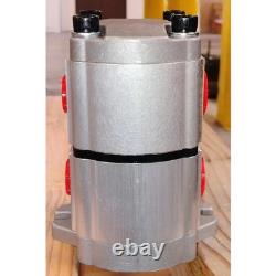 Hydraulic Pump Two-Section for Skid Steer Loader KTT23 Accessories New