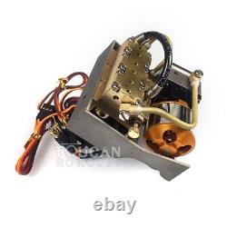 In Stock LESU 114 RC Aoue-LT5H Wheeled Skid-Steer Hydraulic Loader Light Sound