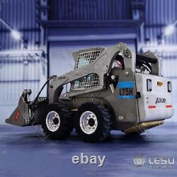 In Stock LESU 114 RC Aoue-LT5H Wheeled Skid-Steer Hydraulic Loader Light Sound