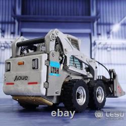 In Stock LESU 114 RC Aoue-LT5H Wheeled Skid-Steer Hydraulic Loader Light Sound