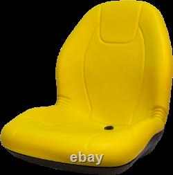 John Deere 317,318D, 318E, 319D, 319E, 320,320D, 320E, 324E, 325 Skid Steer Seat Yellow
