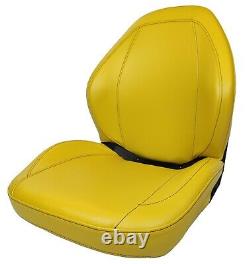 John Deere 317,318D, 318E, 319D, 319E, 320,320D, 320E, 324E, 325 Skid Steer Seat Yellow