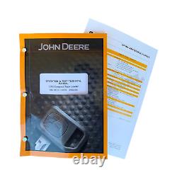 John Deere 325g Skid Steer Operation Test Service Manual Sn J328658- +bonus