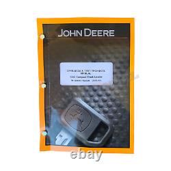 John Deere 325g Skid Steer Operation Test Service Manual Sn J328658- +bonus