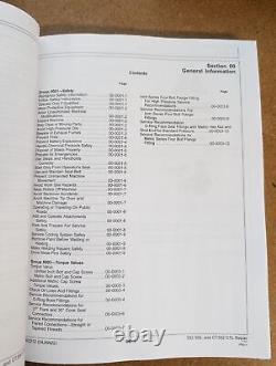 John Deere 332 Skid Steer Loader CT332 Track Loader Service Repair Manual TM2212