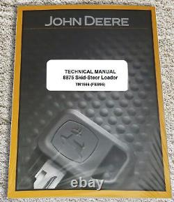 John Deere 8875 Skid Steer Technical Service Manual Part Number # TM1566