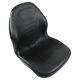 John Deere Skid Steer Black Bucket Seat Fits 240 250 315 328d 332 7775 Etc