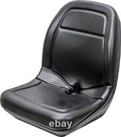 John Deere Skid Steer Black Bucket Seat Fits 240 250 315 328D 332 7775 ETC