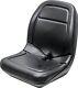 John Deere Skid Steer Black Bucket Seat Fits 240 250 315 328d 332 7775 Etc