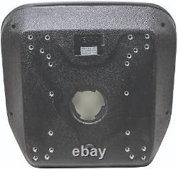 John Deere Skid Steer Black Bucket Seat Fits 240 250 315 328D 332 7775 ETC