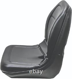John Deere Skid Steer Black Bucket Seat Fits 240 250 315 328D 332 7775 ETC