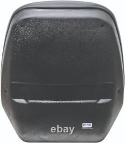 John Deere Skid Steer Black Bucket Seat Fits 240 250 315 328D 332 7775 ETC