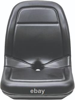John Deere Skid Steer Black Bucket Seat Fits 240 250 315 328D 332 7775 ETC