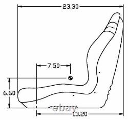 John Deere Skid Steer Black Bucket Seat Fits 240 250 315 328D 332 7775 ETC