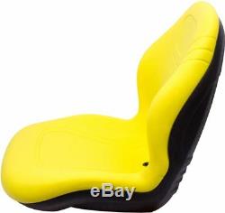 John Deere Skid Steer Yellow Bucket Seat Fits 240 250 315 328D 332 7775 ETC