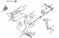 John Deere Skid Steer throttle cable, Model 240,250,260,270,280 replaces KV11581