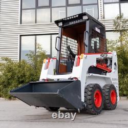Kubota D1105 1.4-Ton Skid-Steer Loader with 25/35 HP & 3-in-1 Attachment, EPA Di