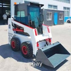 Kubota D1105 1.4-Ton Skid-Steer Loader with 25/35 HP & 3-in-1 Attachment, EPA Di