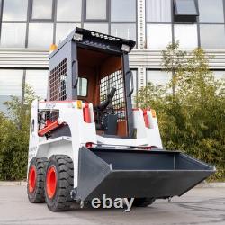 Kubota D1105 1.4-Ton Skid-Steer Loader with 25/35 HP & 3-in-1 Attachment, EPA Di