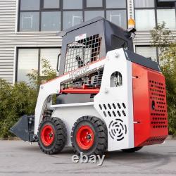 Kubota D1105 1.4-Ton Skid-Steer Loader with 25/35 HP & 3-in-1 Attachment, EPA Di