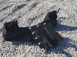 Kubota KX040 Excavator to Skid Steer Quick Attach Loader Adapter