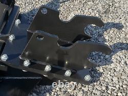 Kubota KX040 Excavator to Skid Steer Quick Attach Loader Adapter