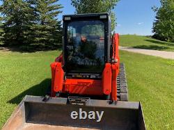 Kubota SSV 65 / 75 1/2 Lexan POLY Skid steer Forestry door. LIFETIME WARRANTY