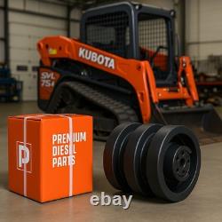 Kubota V0511-25104 Bottom Track Roller For SVL75-2 Compact Track Loader OEMrepl