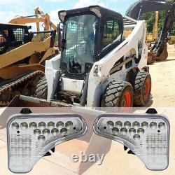 LED Headlight Assembly Kit For Bobcat Skid Steer Loader A770 S450 S510 S570 S590