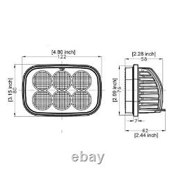LED Headlight for Case New Holland Skid Steer SR130, SR150, SR175, SV, TR, TV, C