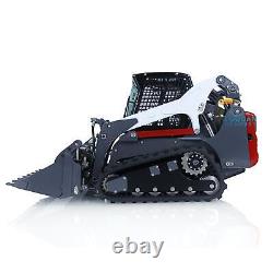 LESU 1/14 Aoue-LT5 Metal Hydraulic Tracked Skid-Steer RC Loader RTR Model Sound