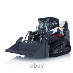 LESU 1/14 Aoue-LT5 Metal Hydraulic Tracked Skid-Steer RC Loader RTR Model Sound