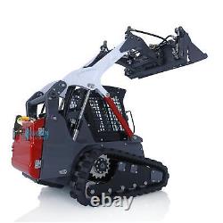 LESU 1/14 Aoue-LT5 Metal Hydraulic Tracked Skid-Steer RC Loader RTR Model Sound