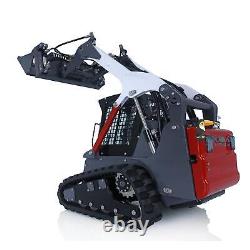 LESU 1/14 Aoue-LT5 Metal Hydraulic Tracked Skid-Steer RC Loader RTR Model Sound