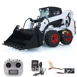 LESU 1/14 Hydraulic Painted RC Wheeled Loader Skid-Steer Aoue LT5H Radio Sound