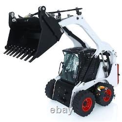 LESU 1/14 Hydraulic Painted RC Wheeled Loader Skid-Steer Aoue LT5H Radio Sound