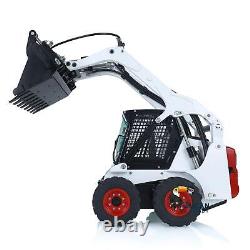 LESU 1/14 Hydraulic Painted RC Wheeled Loader Skid-Steer Aoue LT5H Radio Sound