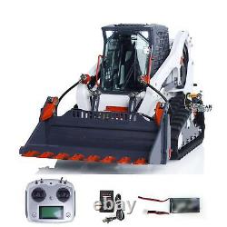 LESU 1/14 RC Hydraulic Skid-Steer Loader Car Aoue LT5 RTR with I6S Radio Battery