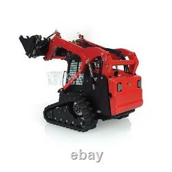 LESU Model 1/14 Metal RC Hydraulic Aoue-LT5 Tracked Skid-Steer Loader With Lights