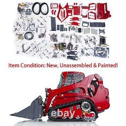 LESU Painted 1/14 RC Hydraulic Loader Aoue Metal LT5 Skid-Steer Sound