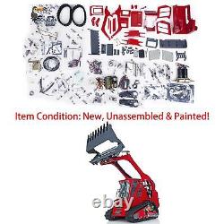 LESU Painted 1/14 RC Hydraulic Loader Aoue Metal LT5 Skid-Steer Sound