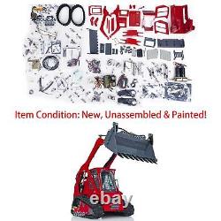 LESU Painted 1/14 RC Hydraulic Loader Aoue Metal LT5 Skid-Steer Sound