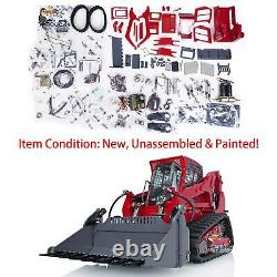 LESU Painted 1/14 RC Hydraulic Loader Aoue Metal LT5 Skid-Steer Sound