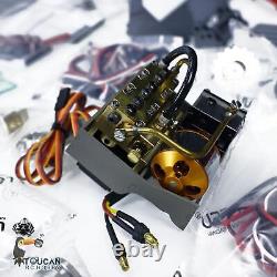 LESU Painted 1/14 RC Hydraulic Loader Aoue Metal LT5 Skid-Steer Sound