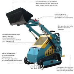 Local Collection Mini Skid Steer Loaders Compact Track 13.5HP Gas Canada STOCK