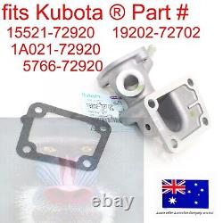 Lower Water Flange Thermostat Housing Gasket for Kubota 19202-72702 15521-72920