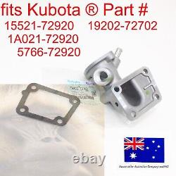 Lower Water Flange Thermostat Housing Gasket for Kubota 19202-72702 15521-72920