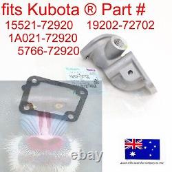 Lower Water Flange Thermostat Housing Gasket for Kubota 19202-72702 15521-72920