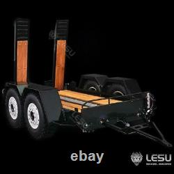 Metal Trailer Plate For 1/14 LESU Skid Steer RC Hydraulic Loader Bobcat Model
